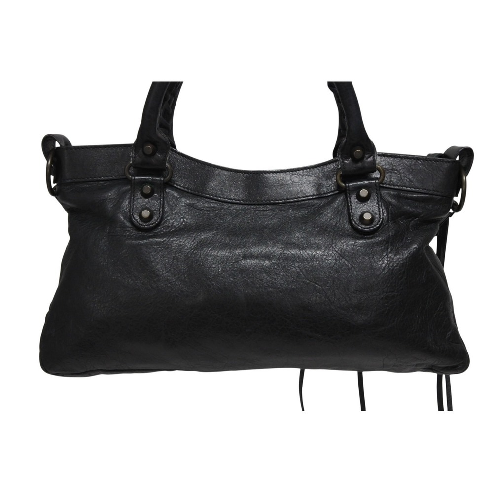 Balenciaga First Leather Bag The Handbag Shoulder Black - Picture 3 of 9